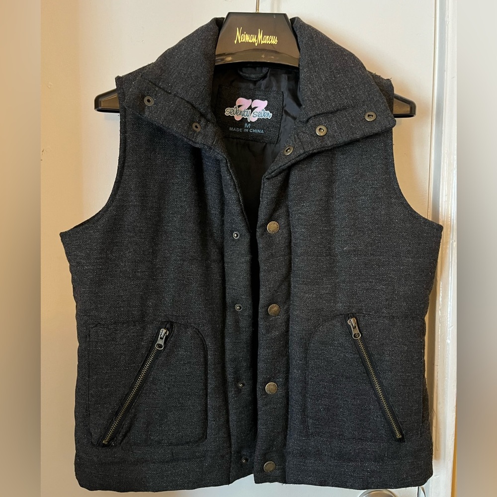 Seventy Seven 77 Wool Vest